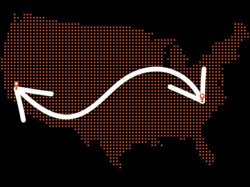 California to North Carolina Auto Transport