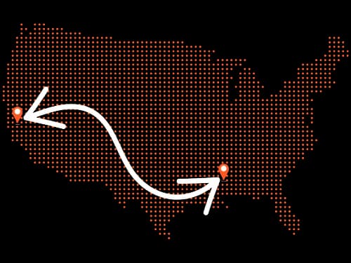 Mississippi to California Auto Transport
