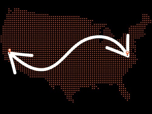 California to Virginia Auto Transport