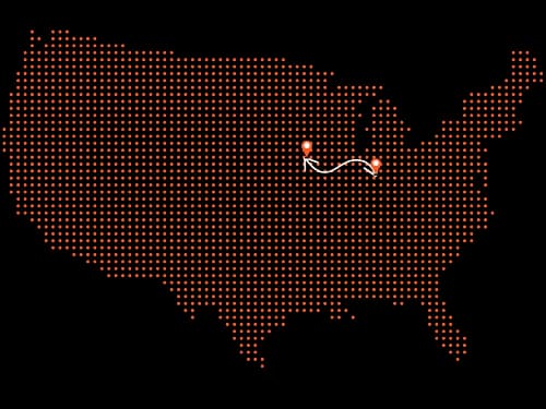 Indiana to Iowa Auto Transport