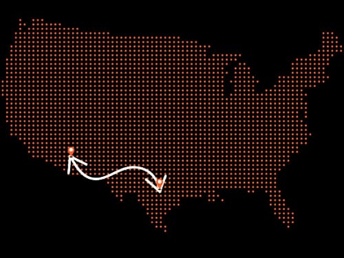 Texas to Arizona Auto Transport