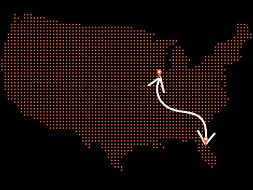 Illinois to Florida Auto Transport