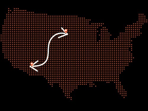 Arizona to South Dakota Auto Transport