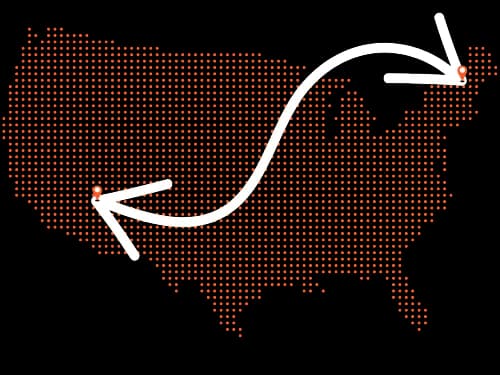 Arizona to New Hampshire Auto Transport