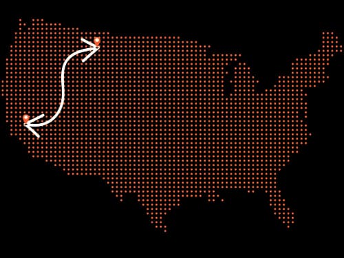 Montana to California Auto Transport