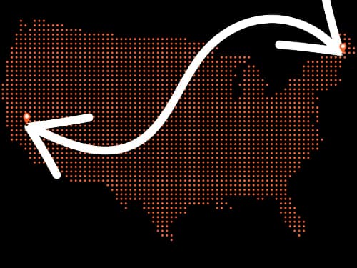 California to Maine Auto Transport