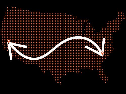 California to South Carolina Auto Transport