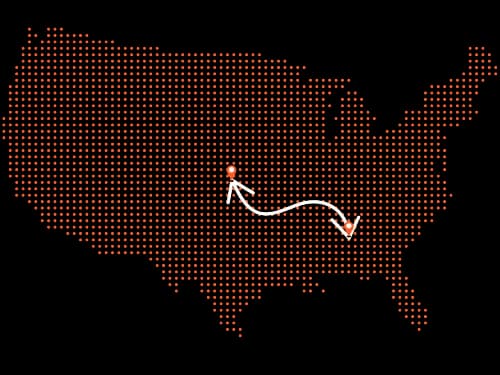 Kansas to Alabama Auto Transport