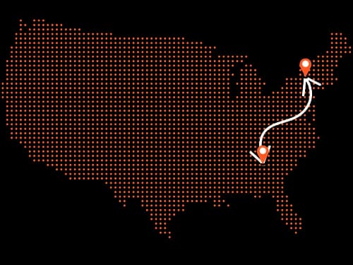 Georgia to New York Auto Transport