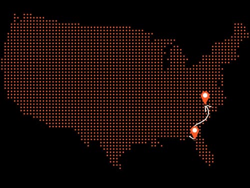 North Carolina to Florida Auto Transport