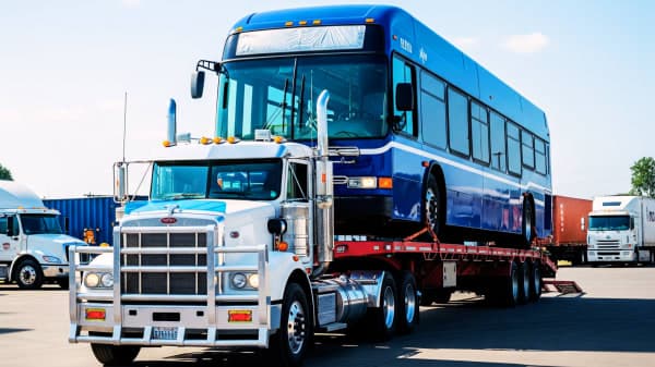 Bus Shipping Service - Professional Transport